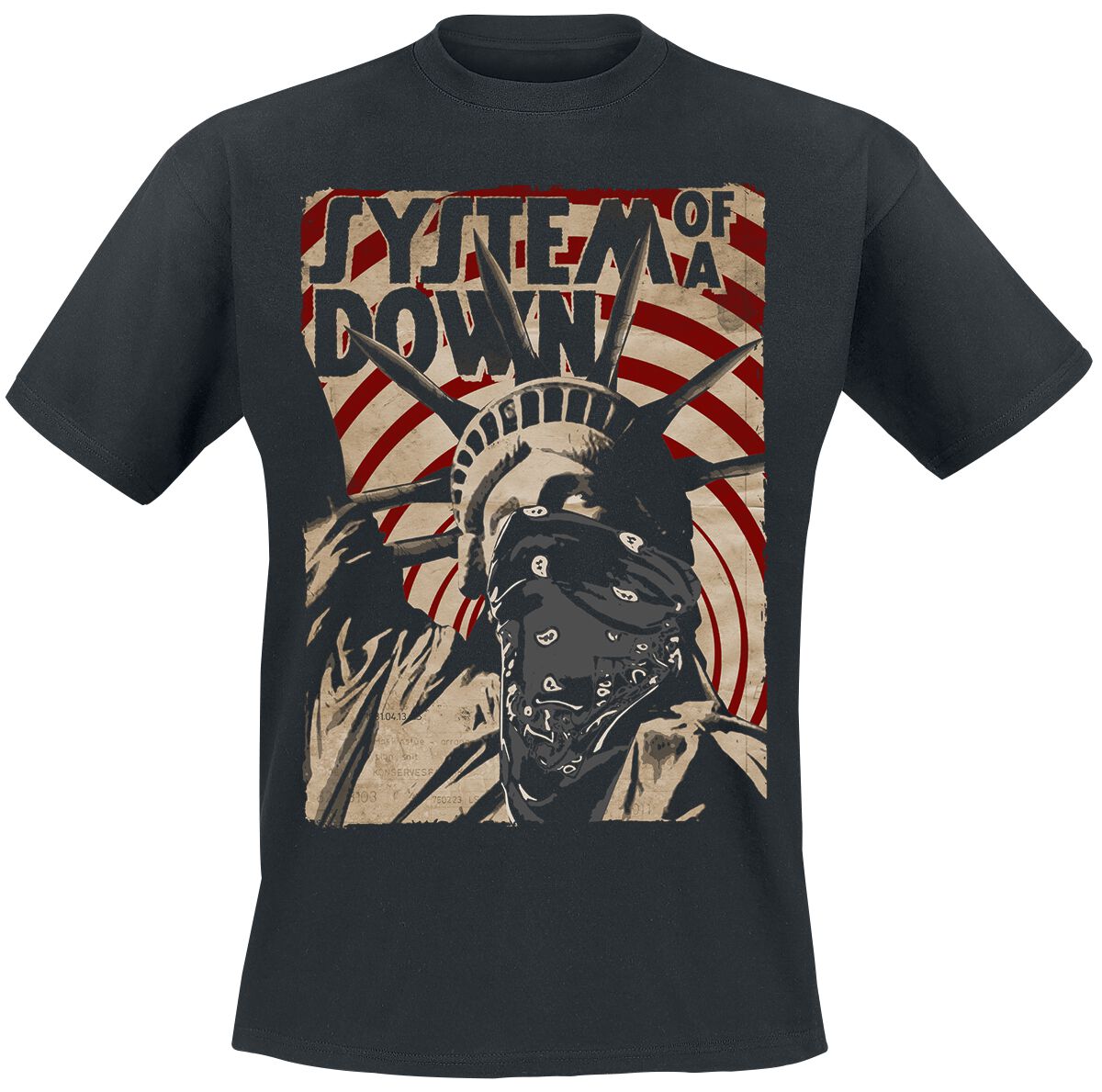 Liberty Bandit | System Of A Down T-Shirt Manches courtes