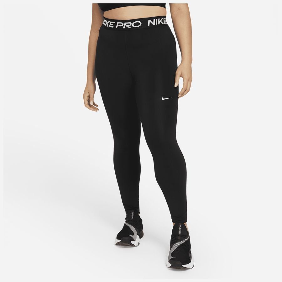 Nike Pro 365 Women's Leggings (Plus BLACK/WHITE