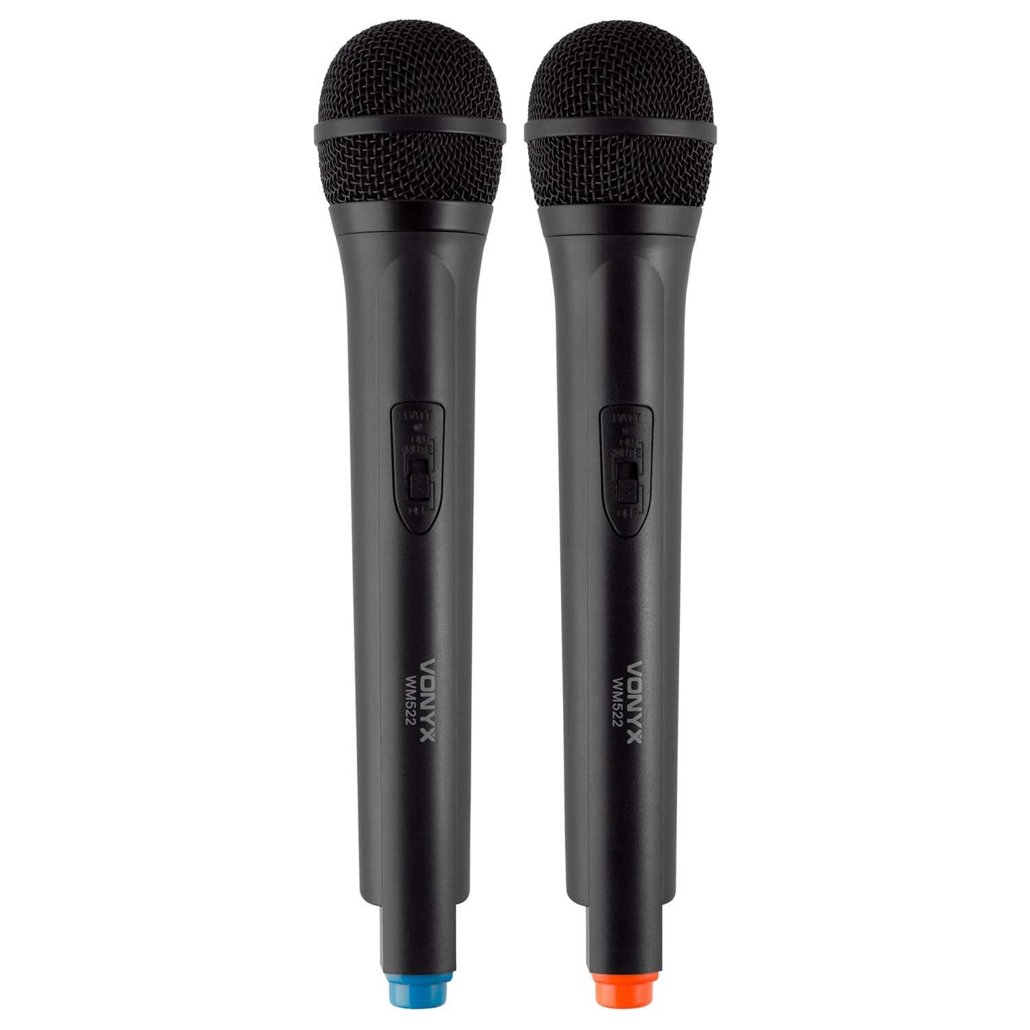 Vonyx WM522 draadloze microfoonset 200.175/201.400 MHz