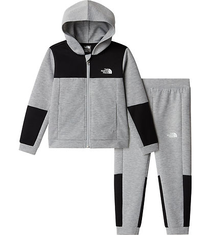 The North Face Sweatset - Cardigan/Hosen - Light Grey Heather