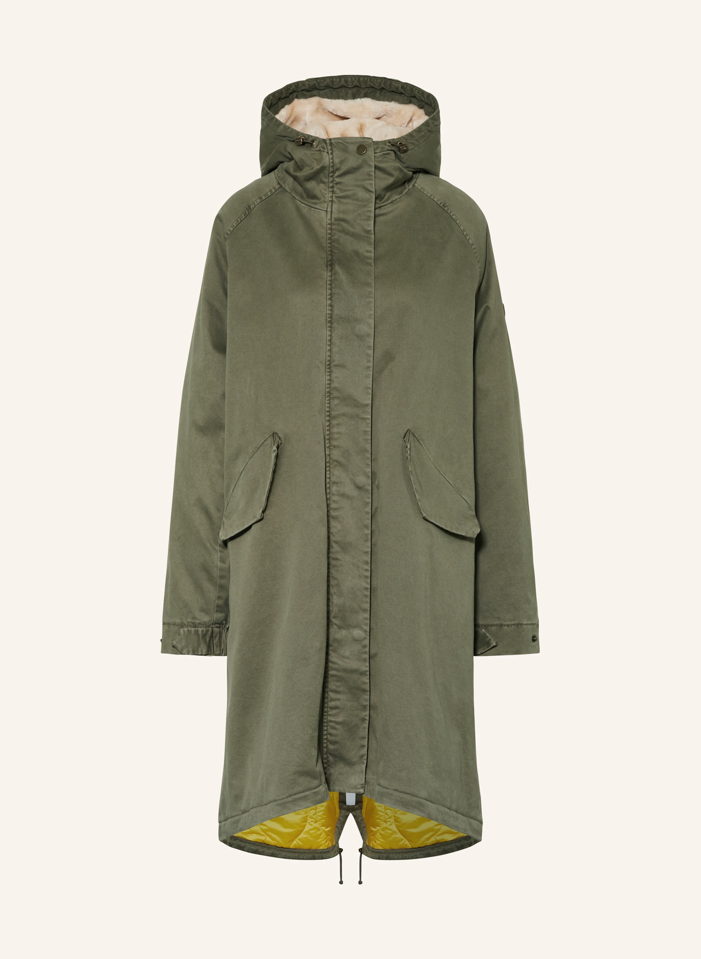BLONDE No.8 Parka mit Kunstfell