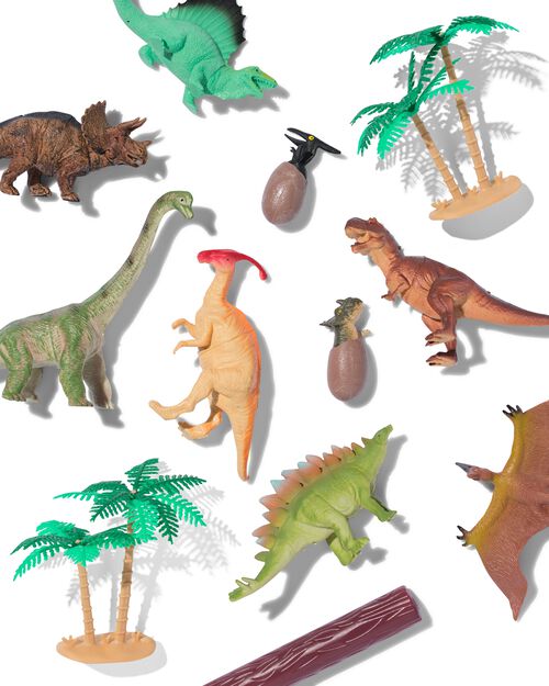animaux préhistoriques en seau