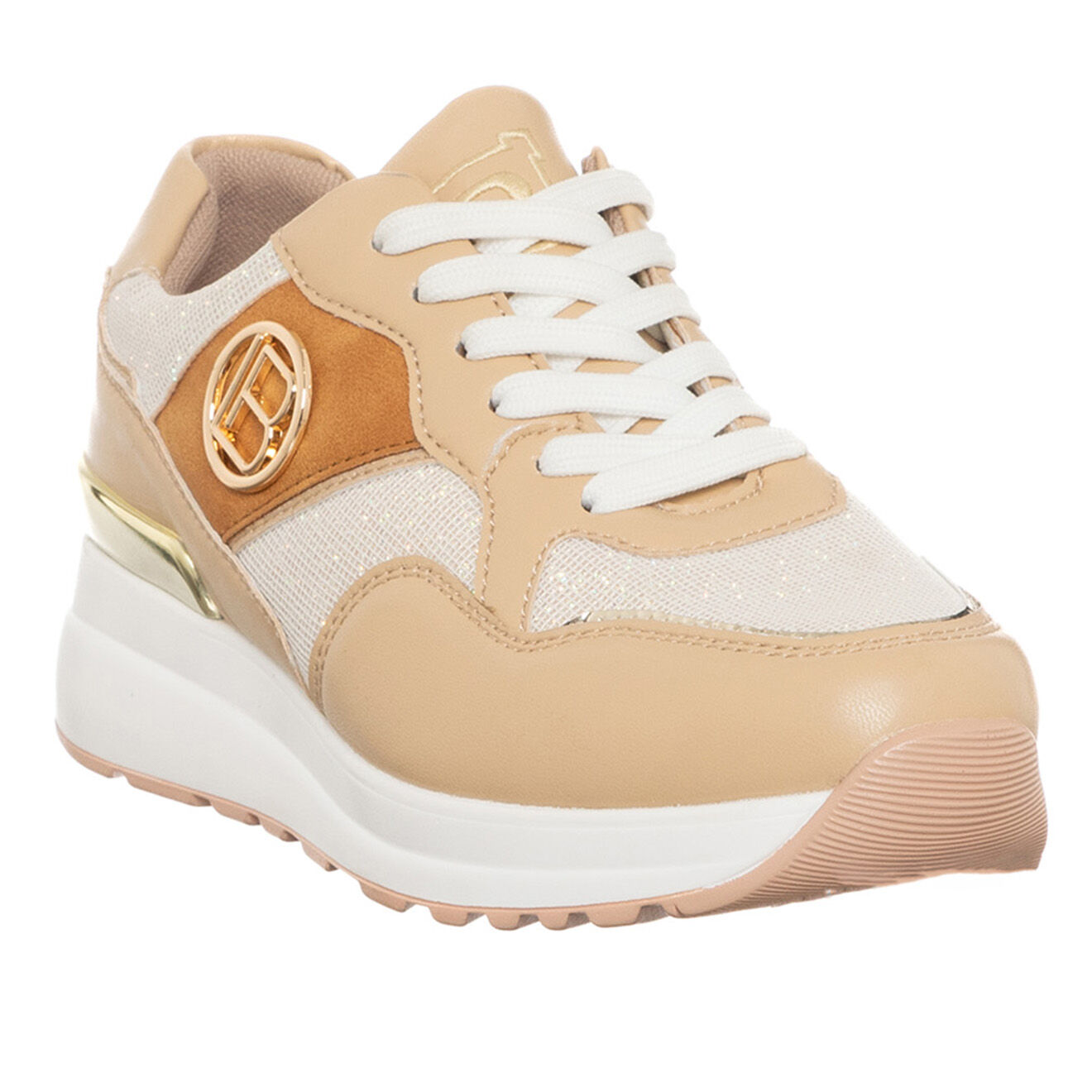 Laura Biagiotti Sneakers Lona beige/écru
