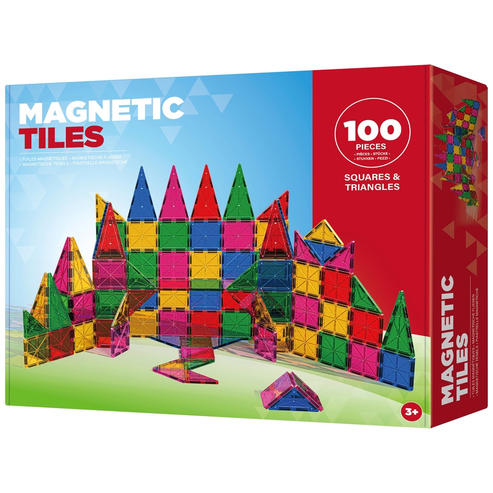 Magnetbausteine, 100-teiliges Bauset