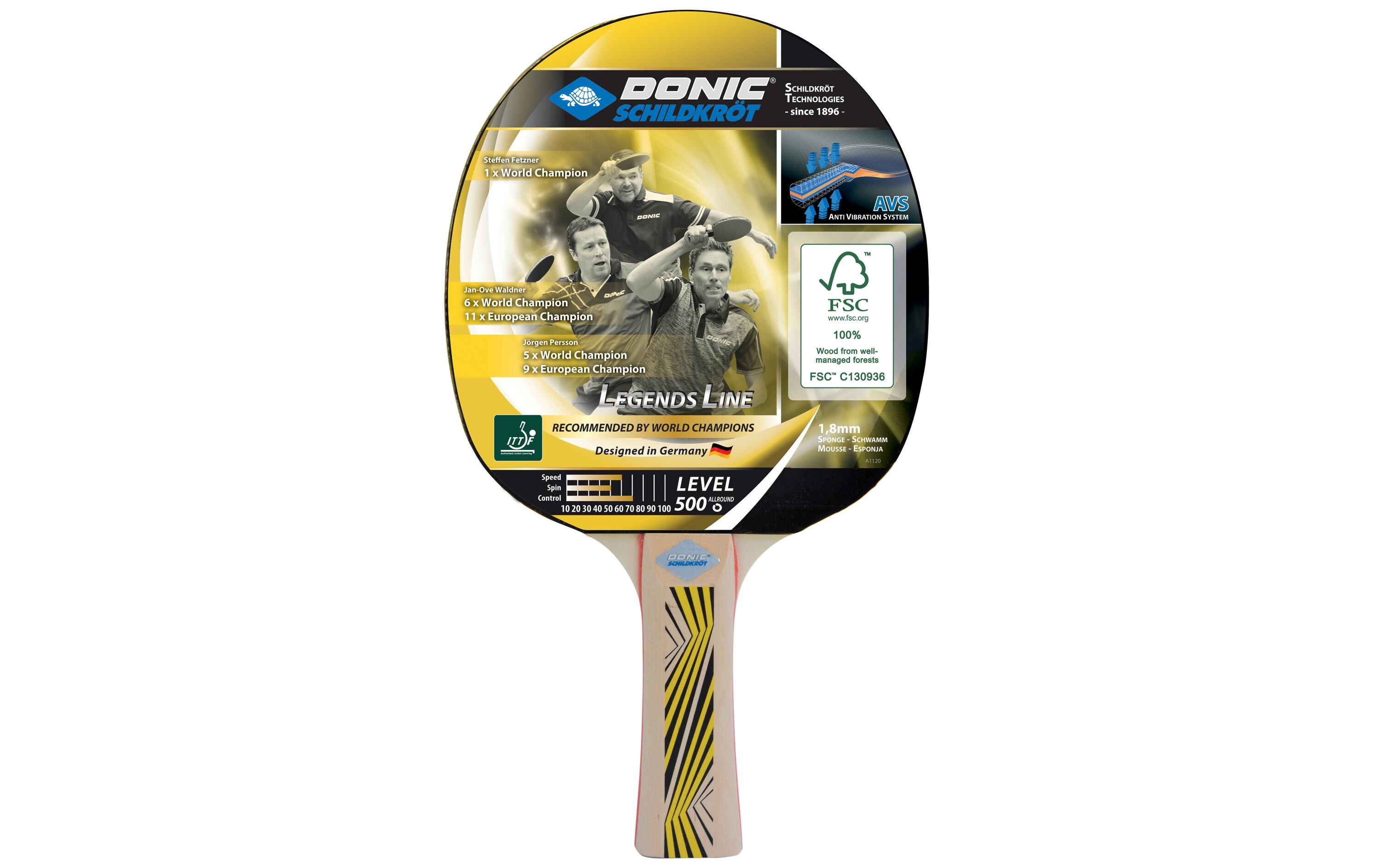 Tischtennisschläger Legends 500Tischtennisschläger Legends 500