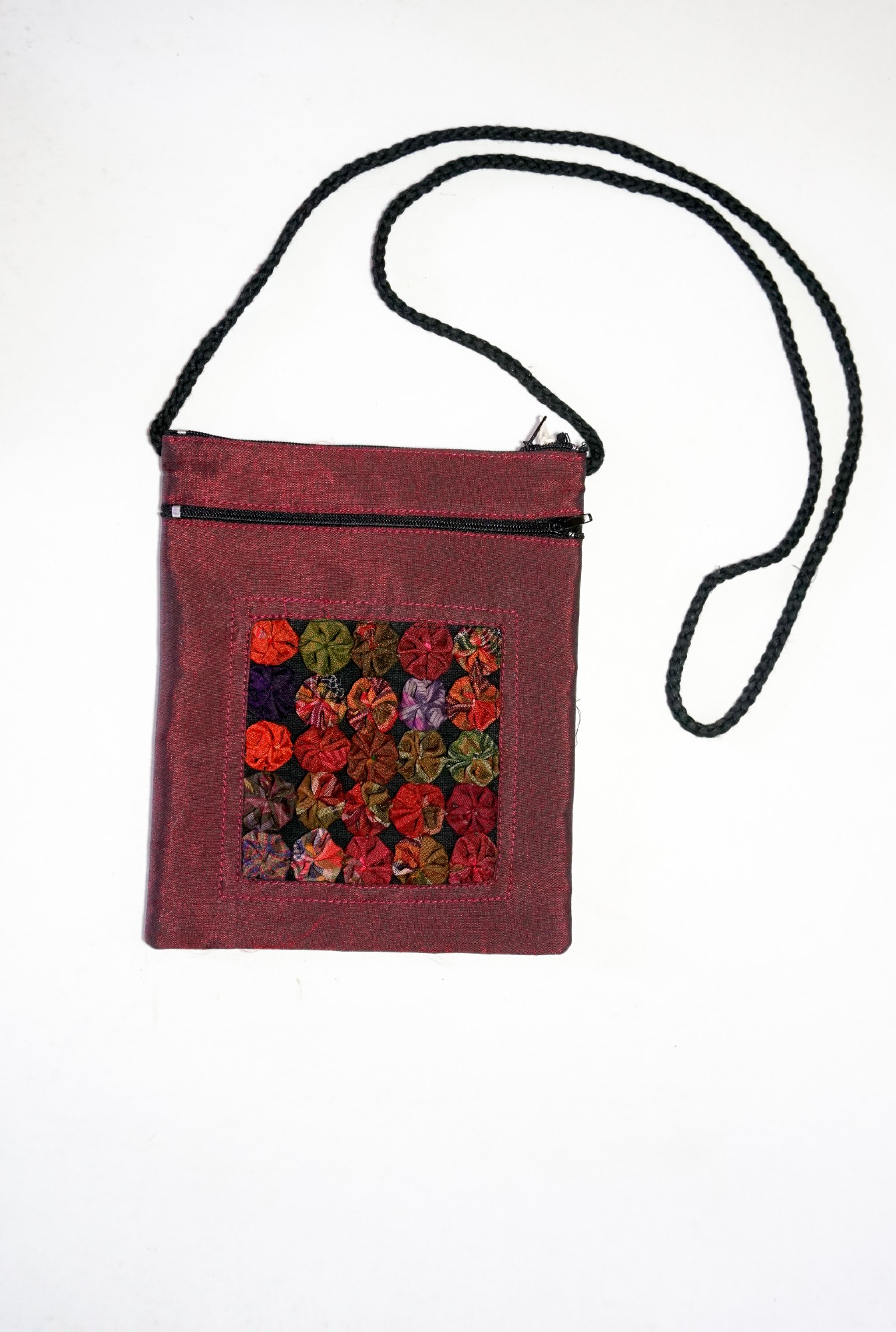 Schultertasche, burgunder, B 16 cm, H 19 cm günstig bestellen