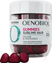 Oenobiol Gummies Sublime Hair Volume Et Croissance Complément Alimentaire 60 Gummies