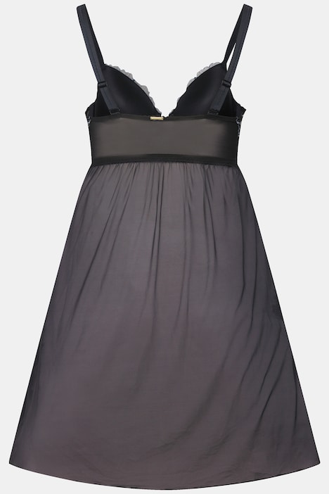 TRUYOU  Babydoll, Bügel, Vorderverschluss, Stickerei, Cup B - F