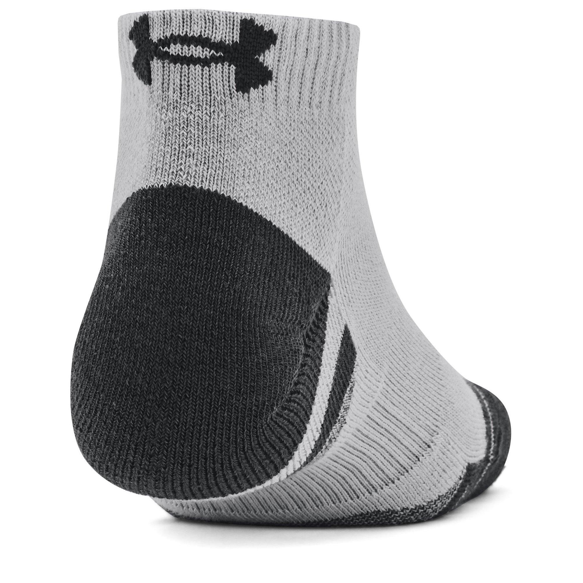 Under Armour UA Performance Tech 3 Pack Low Cut Socks Unisex