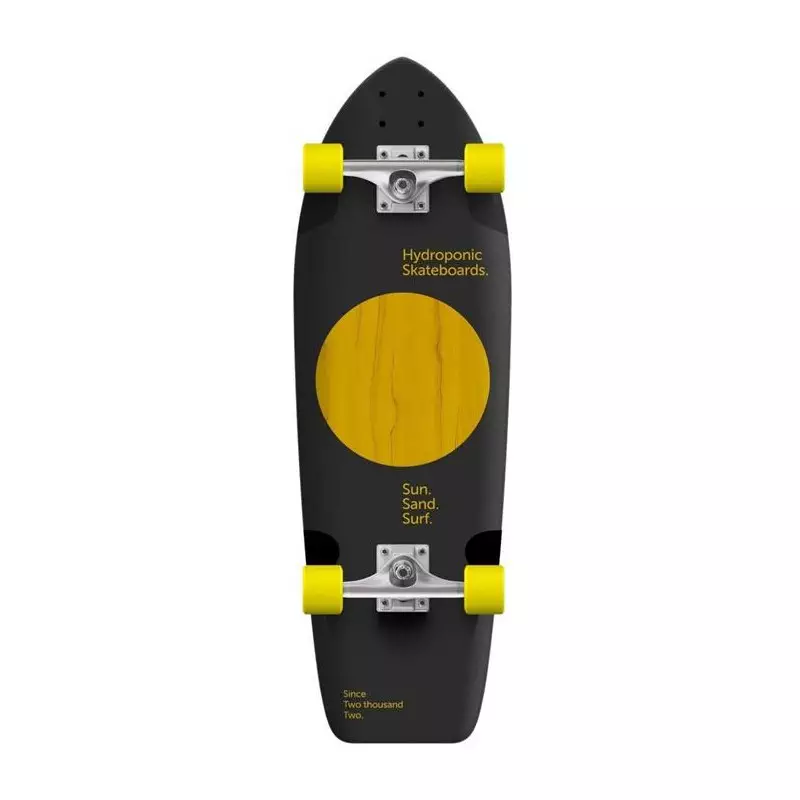 Skate cruiser HYDROPONIC Square Black/Yellow 31.5