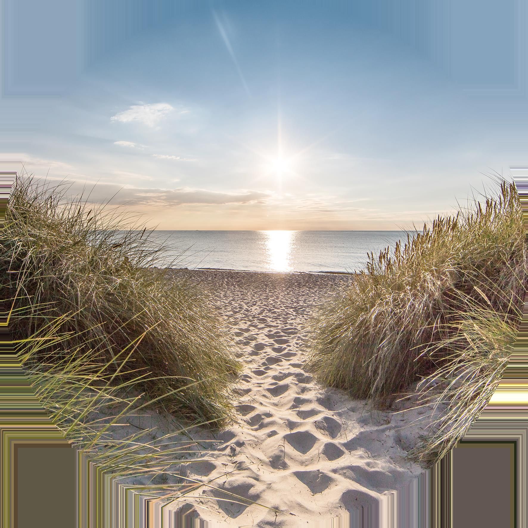Glasbild NORDSEE