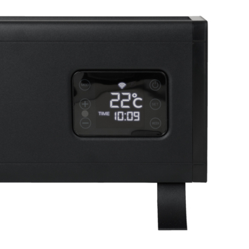 Eurom Alutherm Plint 1000 Watt zwart met WiFi