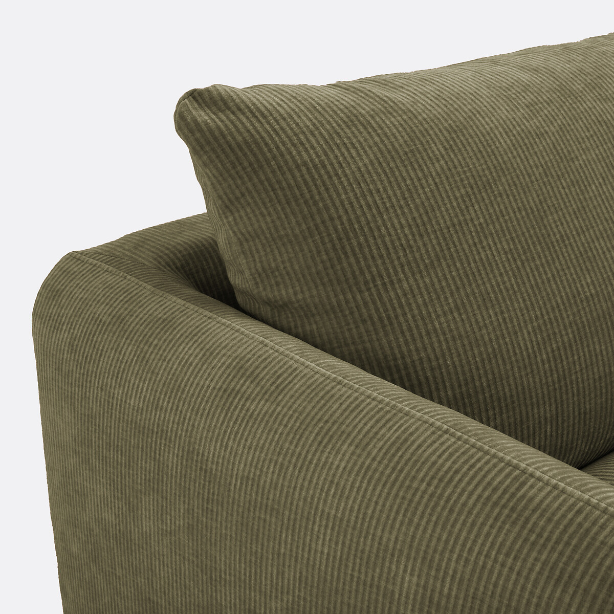 LA REDOUTE INTERIEURS<br>Sofá de 2, 3, 4 lugares, veludo Yde