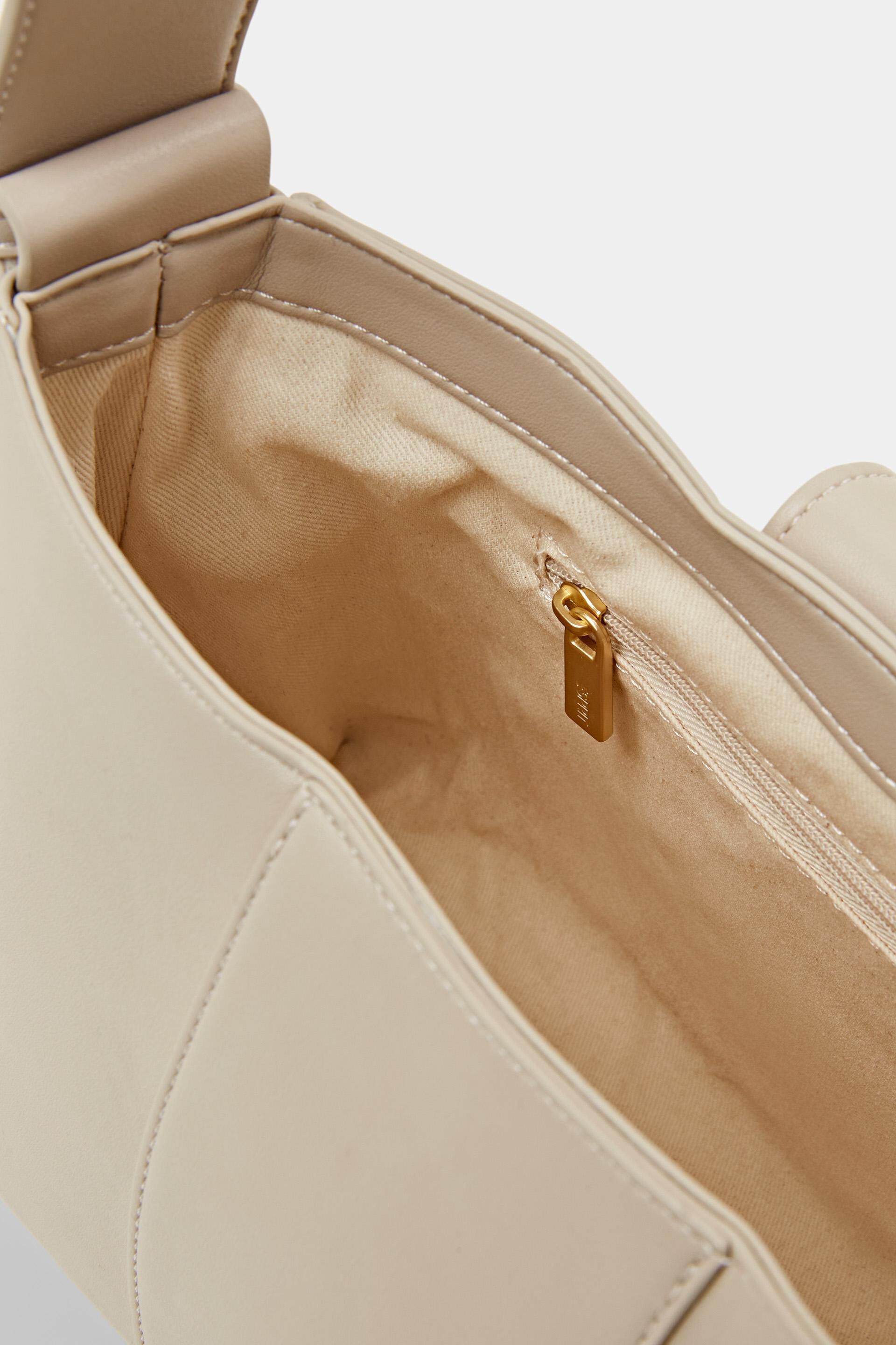 Sac bandoulière à fermoir tourniquet