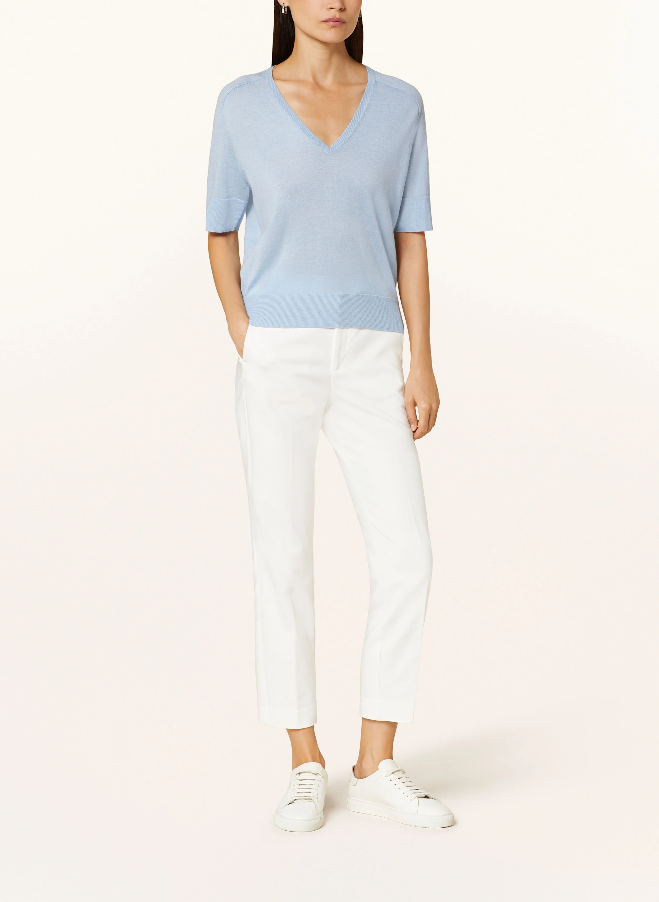 (THE MERCER) N.Y. Strickshirt aus Merinowolle