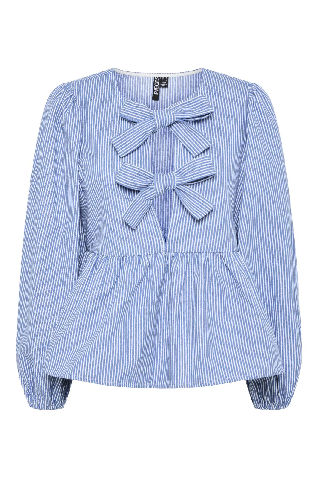 Pieces Pcjayla Ls Tie Top 4731989 marina bright white