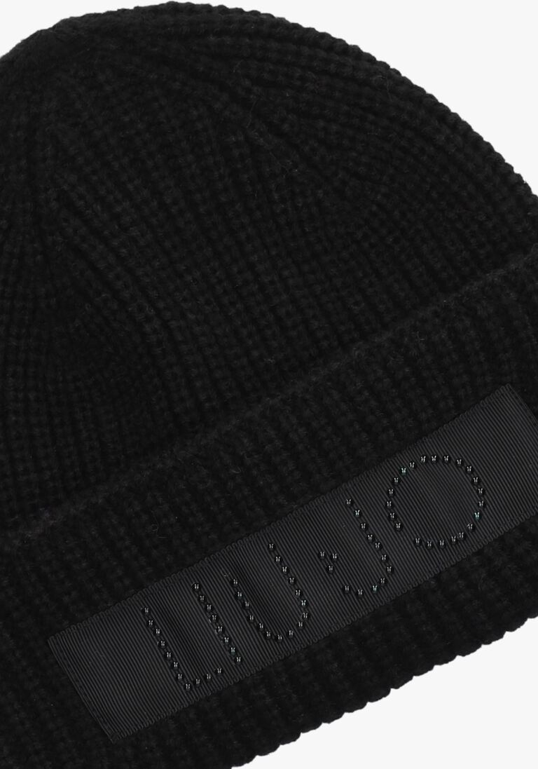 LIU JO zwarte liu jo hoed logo hat