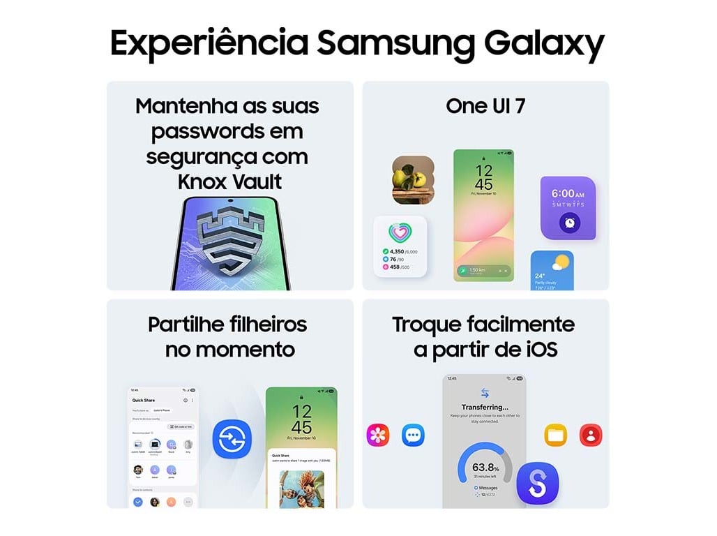 SMARTPHONE SAMSUNG GALAXY A56 5G CINZENTO 256GB