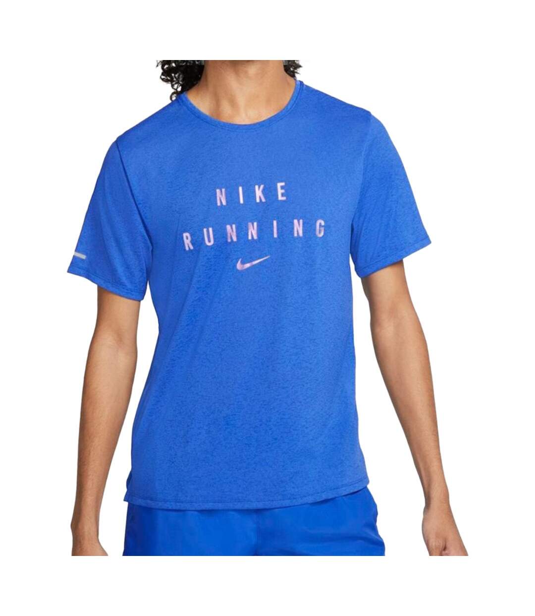 Maillot de sport Bleu Homme Nike Miler Top