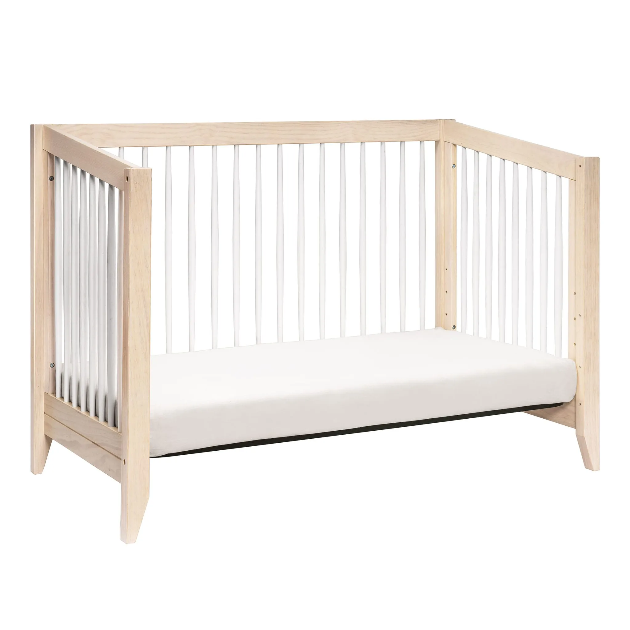 Babyletto Couchette Convertible 4 en 1 Sprout - Blanc  Naturel Lavé