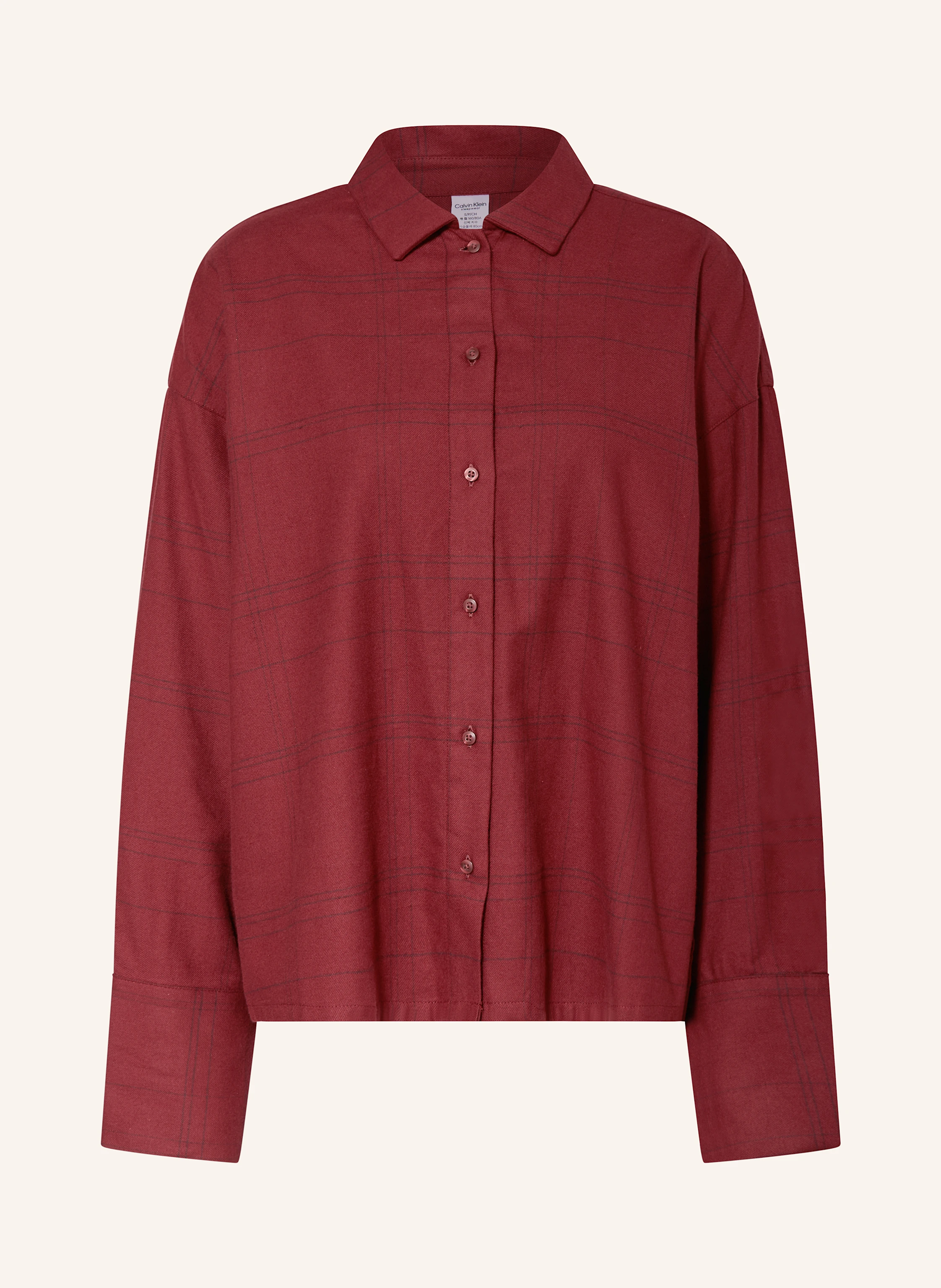Calvin Klein Schlafshirt aus Flanell