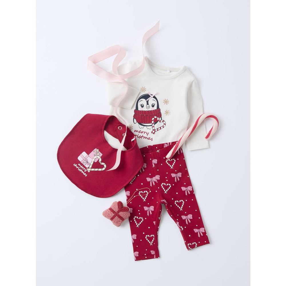 Køb Name It Jester Red Nbfri Leggings