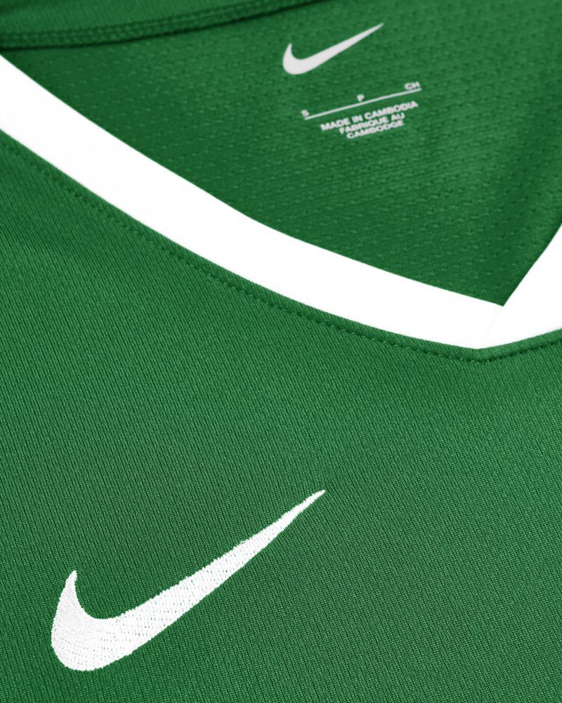 Maillot de volley Nike Team Spike Vert pour femme