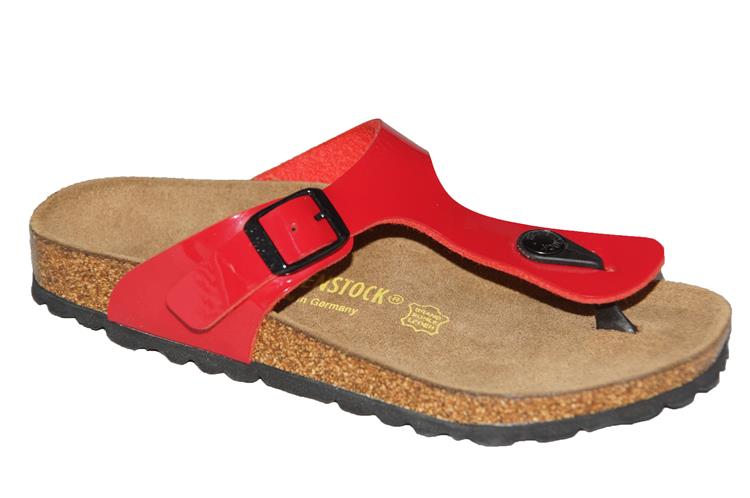 Birkenstock Gizeh BS tango red lack