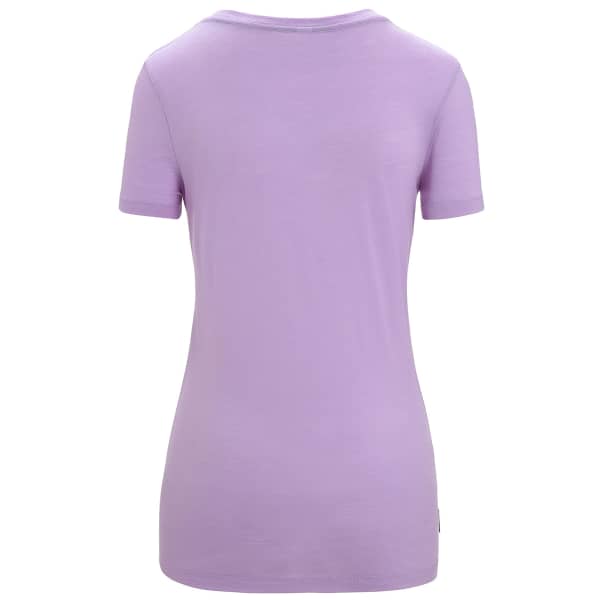 T-shirt randonnée ICEBREAKER MERINO W TECH LITE II SS TEE PURPLE GAZE
