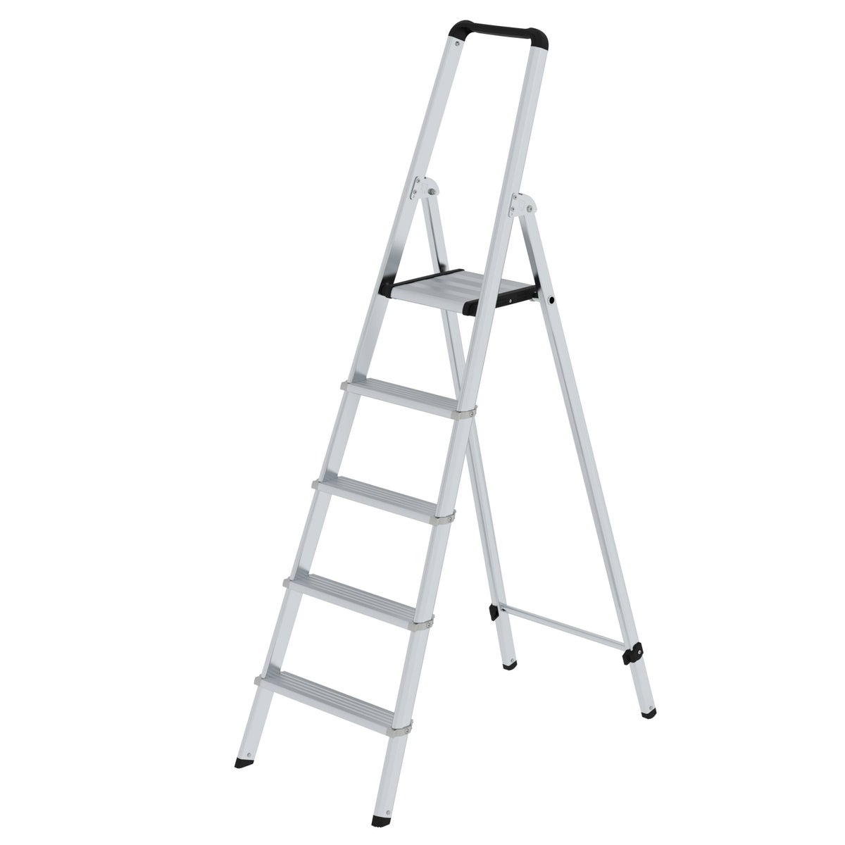 PROREGAL ML Trapladder, eenzijdig toegankelijk, 5 treden