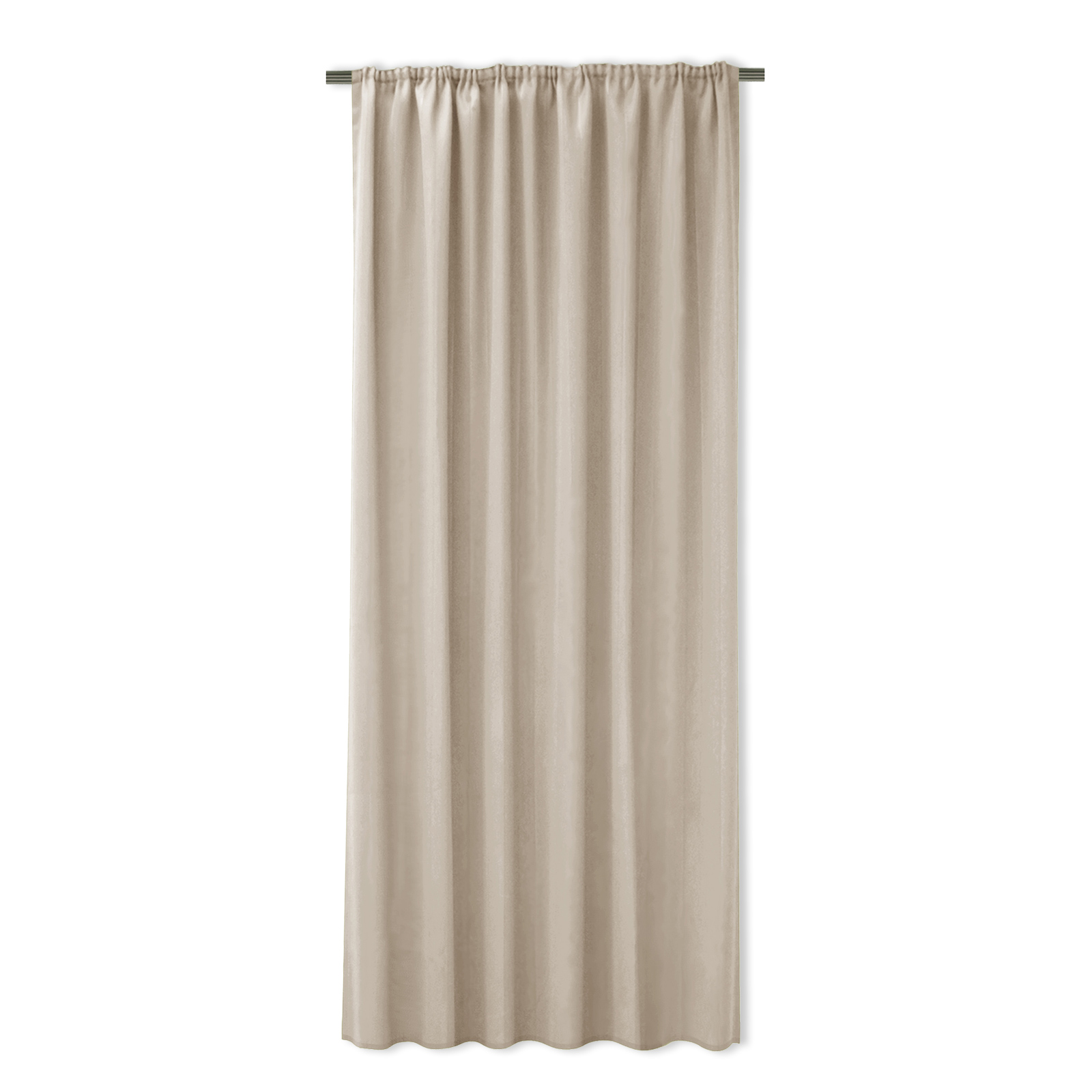 Verdunklungsvorhang - taupe - 140x245 cm