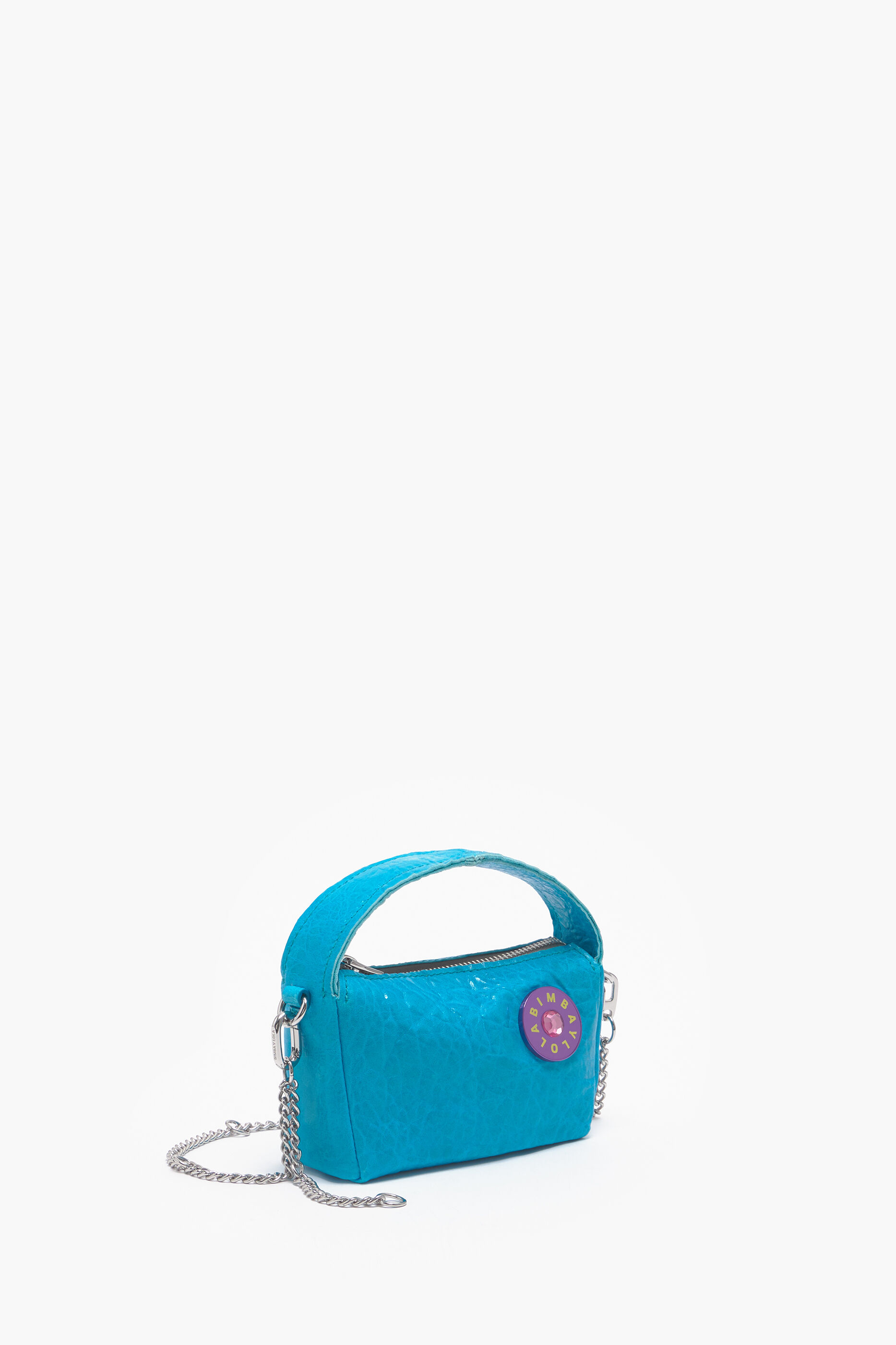 Bolsa hobo tamanho XS em couro resistente à água.