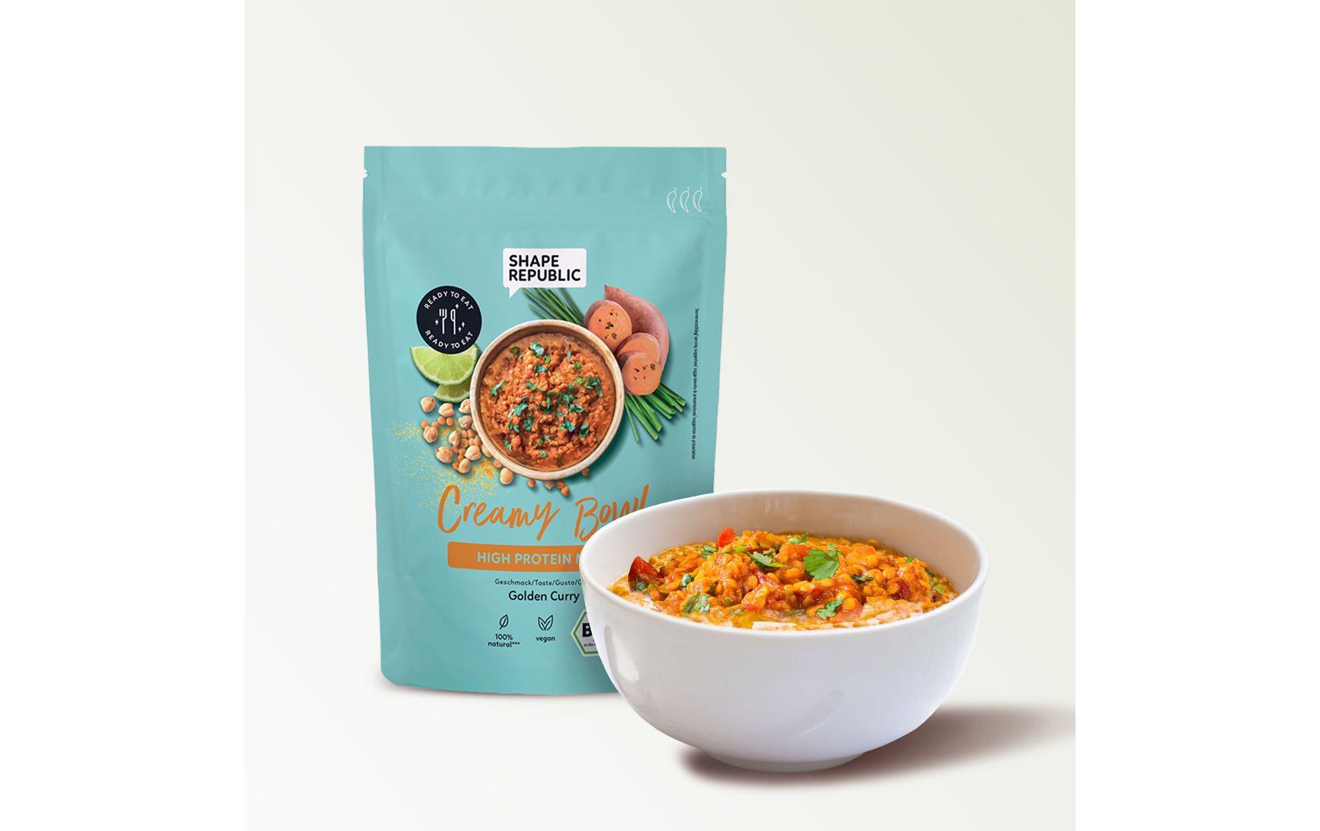 High Protein Meal Creamy Curry 6 x 400 gVeganer Mahlzeitenersatz