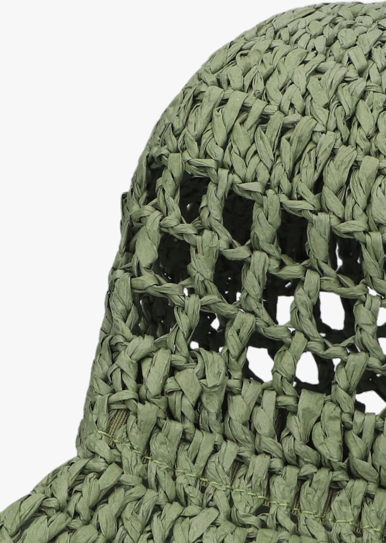 BECKSONDERGAARD groene becksondergaard hoed vanessa straw hat