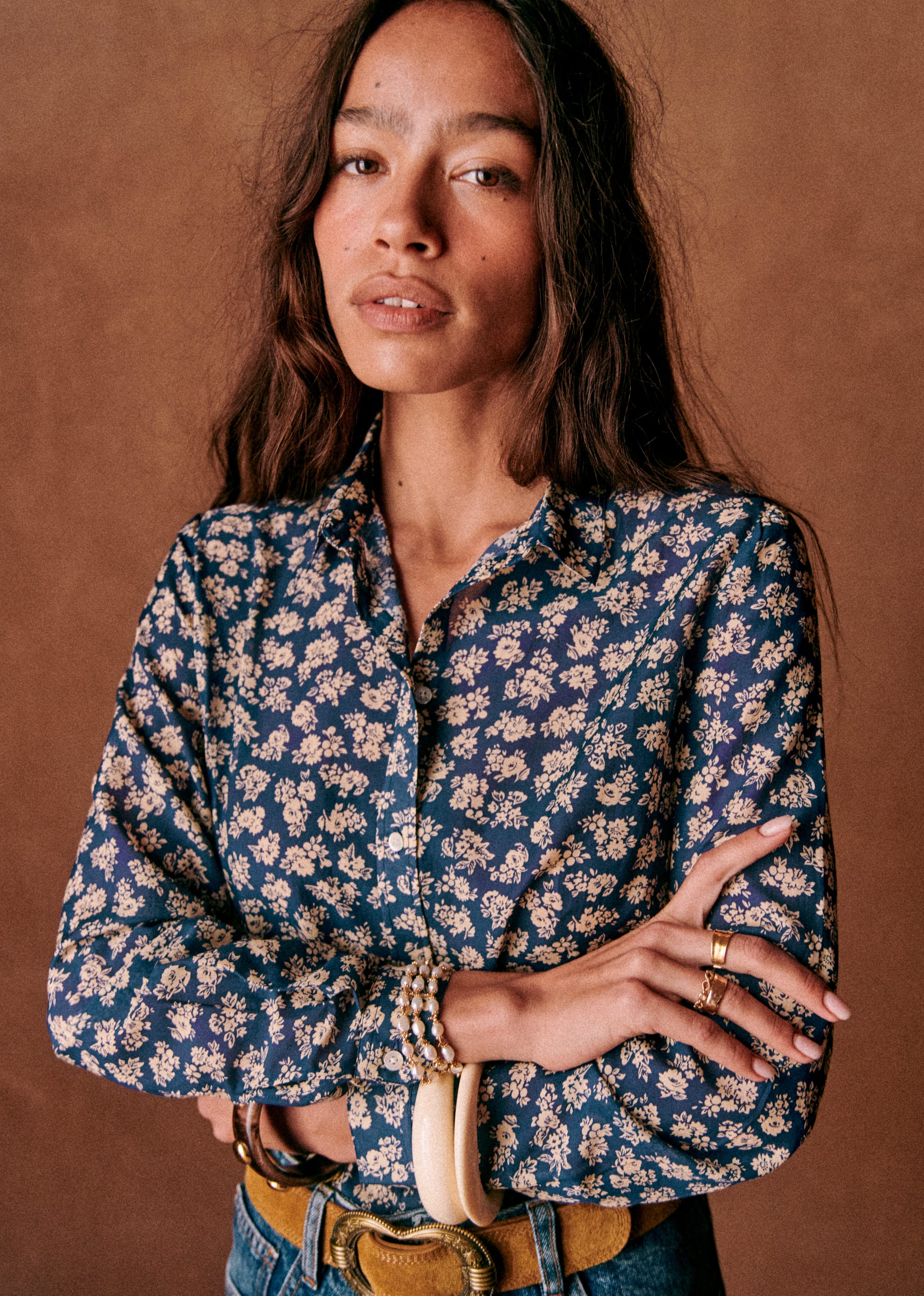 Chemise Pierro - Imprimé Cara Bleu - E-SHOP/CHEMISES & BLOUSES 5905288