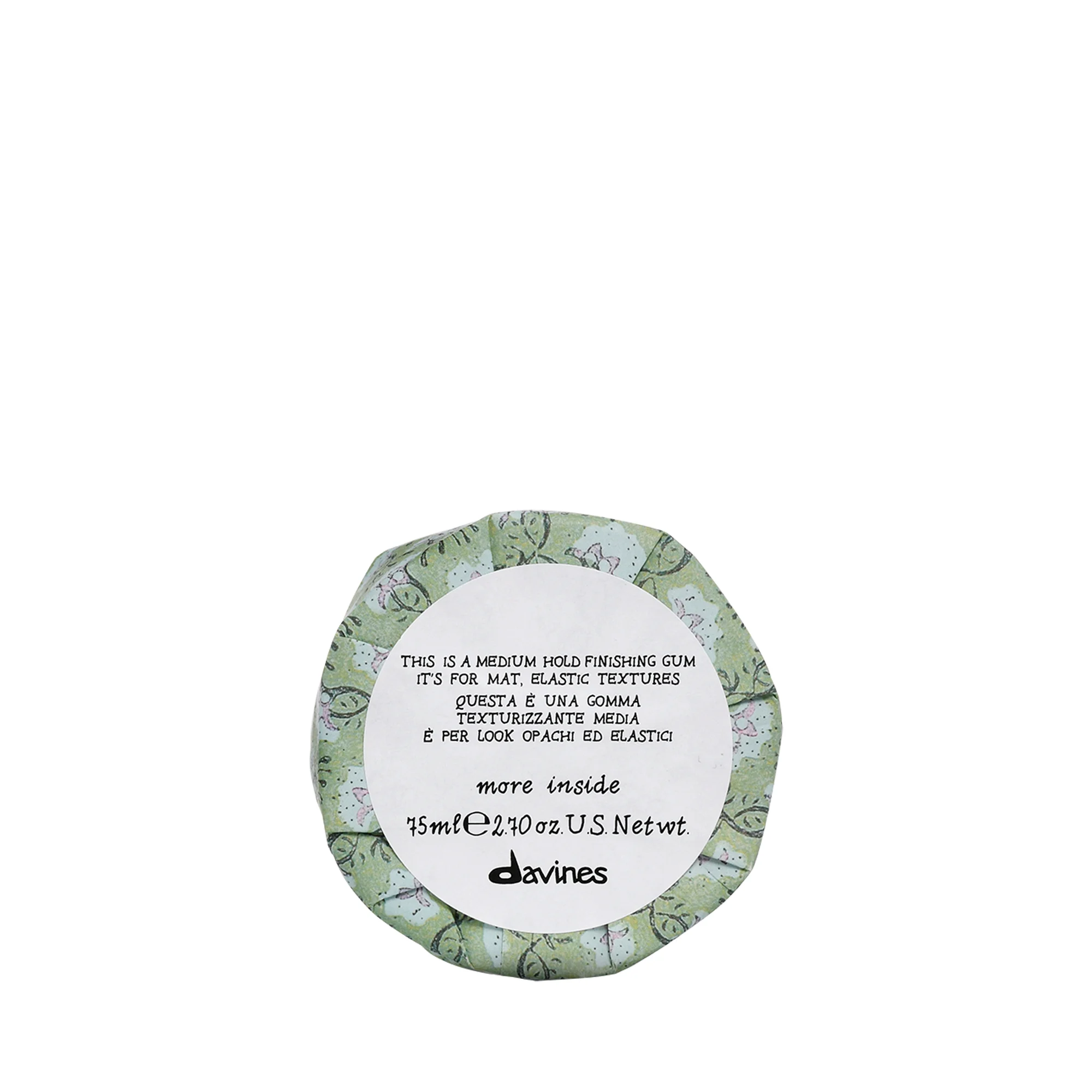 THIS IS A MEDIUM HOLD FINISHING GUM |