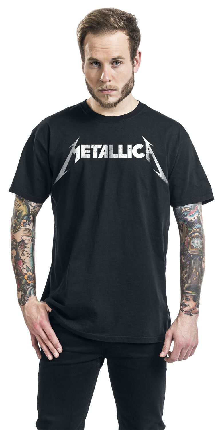 Logo Texturé | Metallica T-Shirt Manches courtes