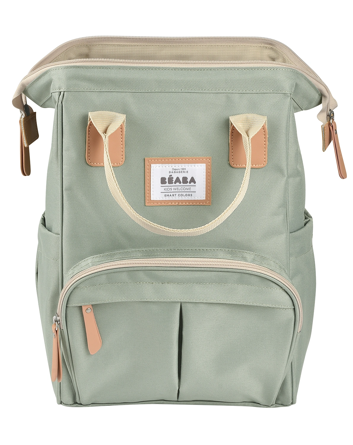 Wickelrucksack WELLINGTON (33x40x12) in salbeigrün