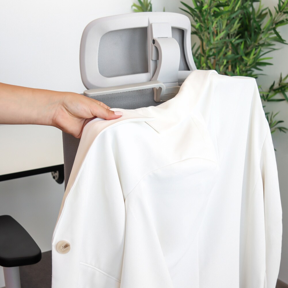 Profi Bürostuhl COMFIO WMH Stoff/Netzstoff mit Armlehnen (höhenverstellbar) hjh OFFICE