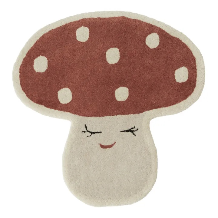 Oyoy Mini Tapis champignon Malle | Rouge