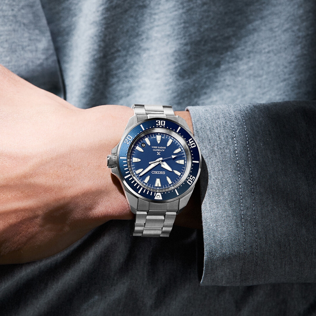 Seiko Prospex Automatik Diver´s Slim Samurai Blau