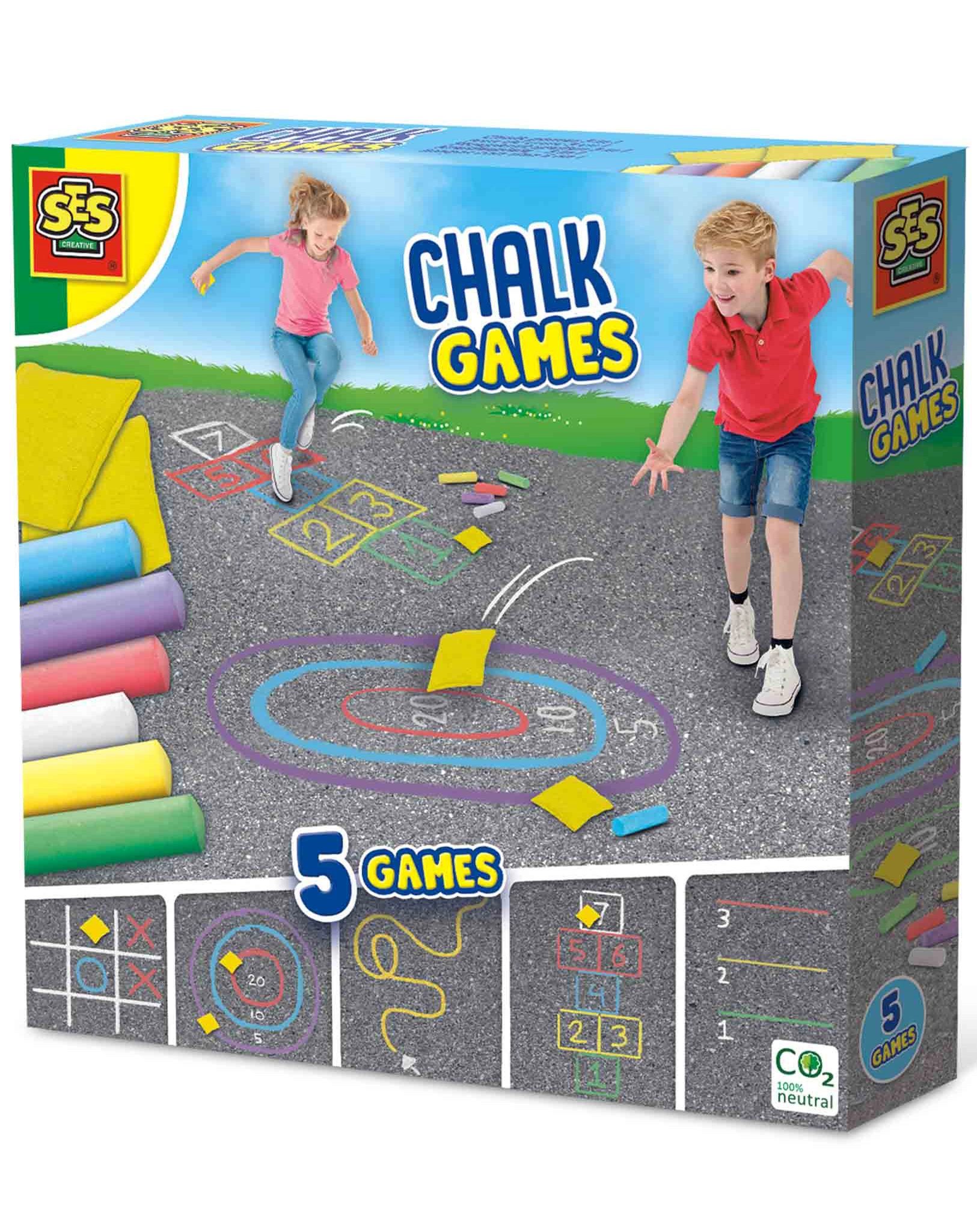 Straßenmalkreide KREIDESPIELE 5-in-1