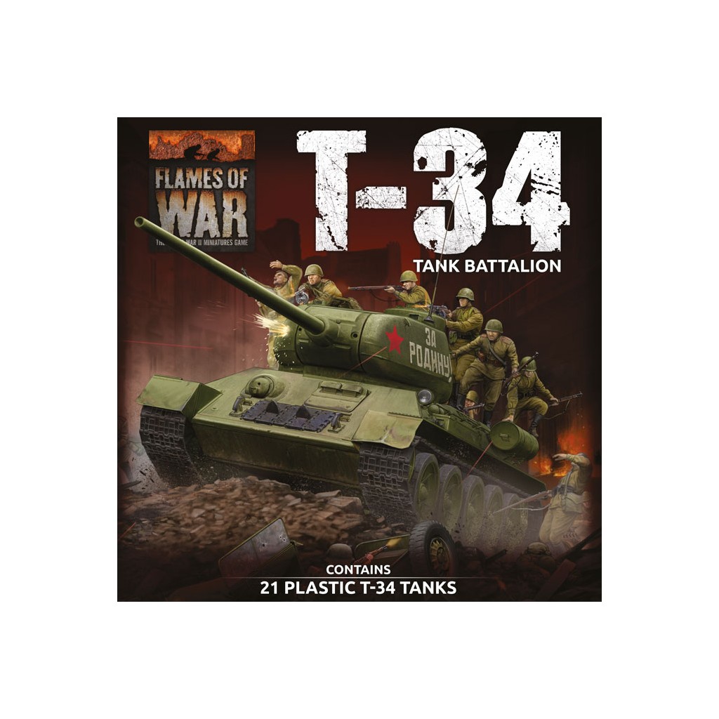 Flames of War - T-34 Tank Battalion