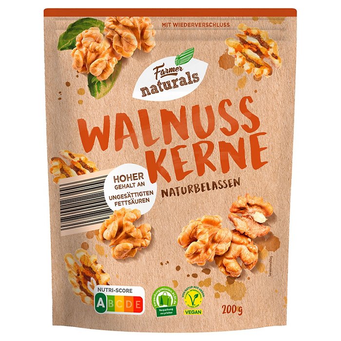 FARMER NATURALS Walnusskerne 200 g