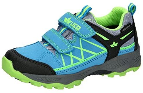 Lico Griffin Low V Cross-hardloopschoen, blauw/zwart/lemon, 32 EU