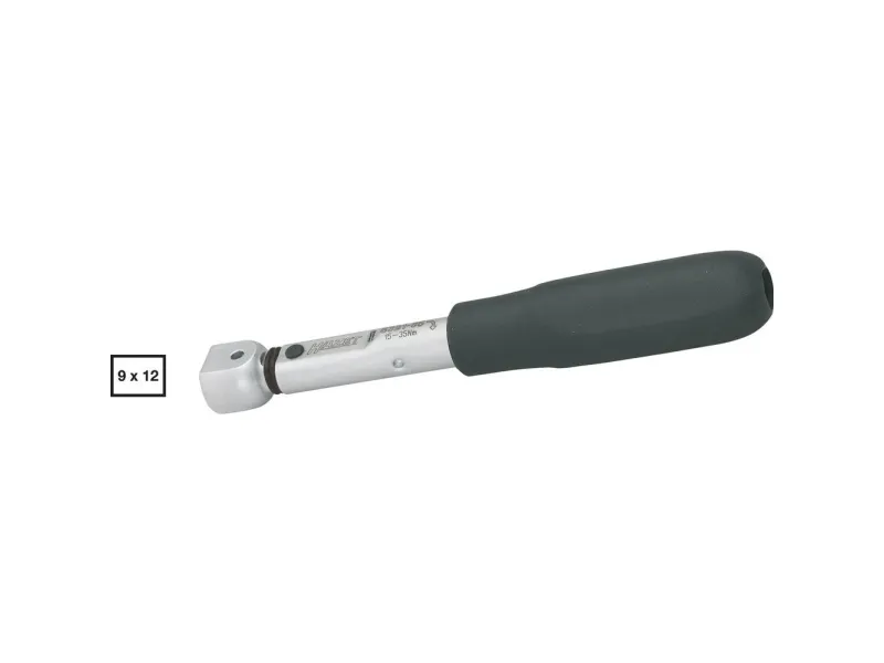 HAZET 6391-35, Klik momentnøgle, Mekanisk, 15 - 35 Nm, Tyskland, 183 mm, 230 g