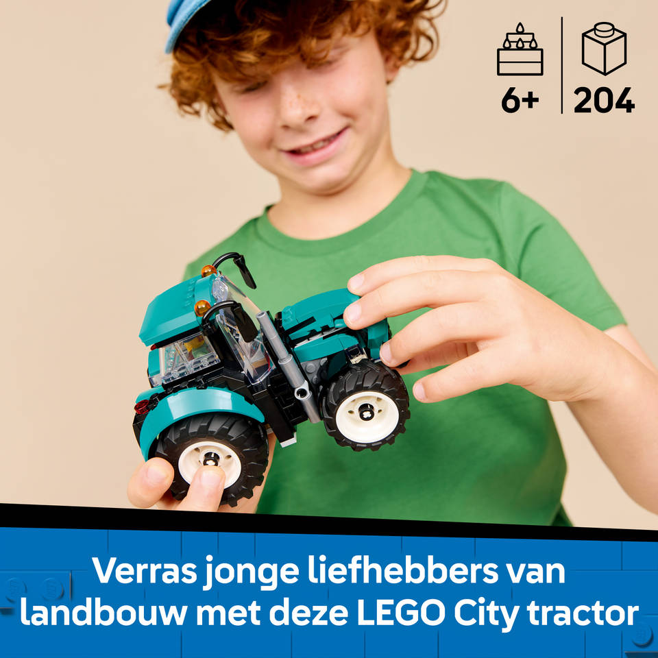 LEGO City tractor 60498