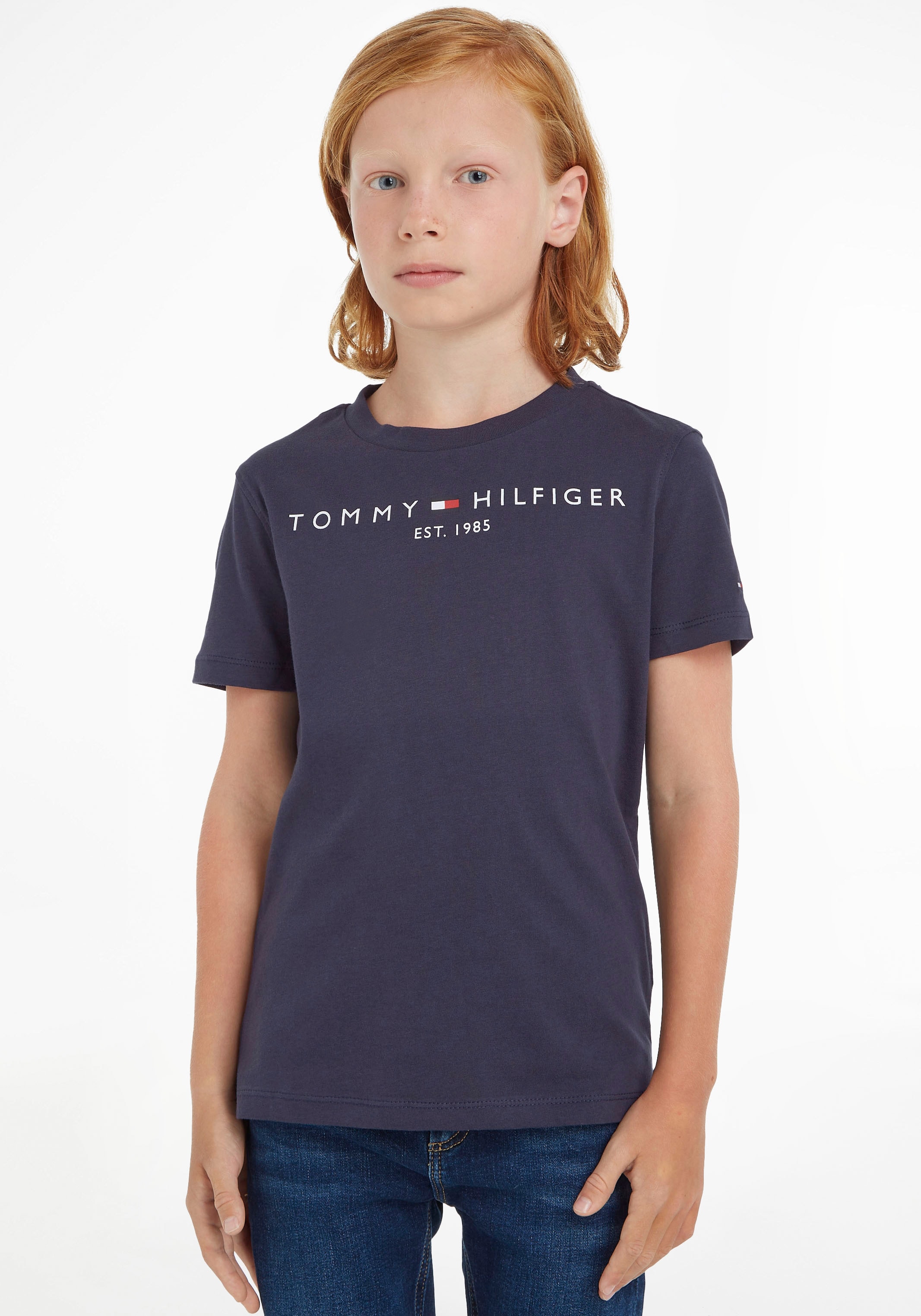 Tommy Hilfiger T-Shirt »ESSENTIAL TEE« Kinder Kids Junior MiniMe,für Jungen und Mädchen