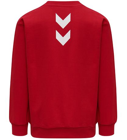 Hummel Sweatshirt - DBU - hmlJubel - Rød m. Logo