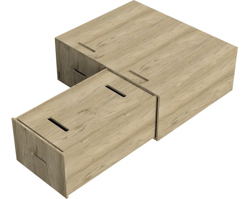 Buildify Campingbox Carolin ladesysteem voor VW, 900x1106x405 mm (LxBxH) (zonder montage- en bevestigingsmateriaal)